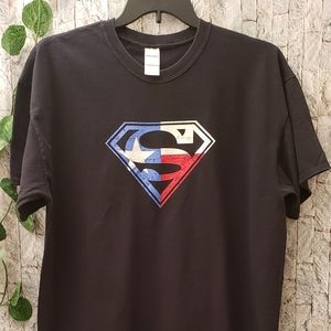 Heavy Cotton Superman T-shirt, Sz XL